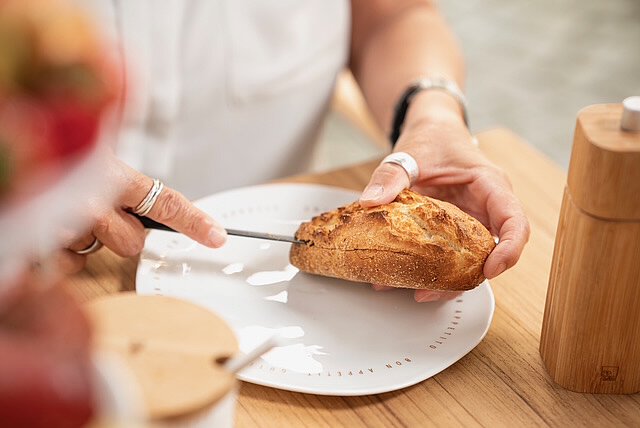 chez Douverne Frühstück - der Tag beginnt