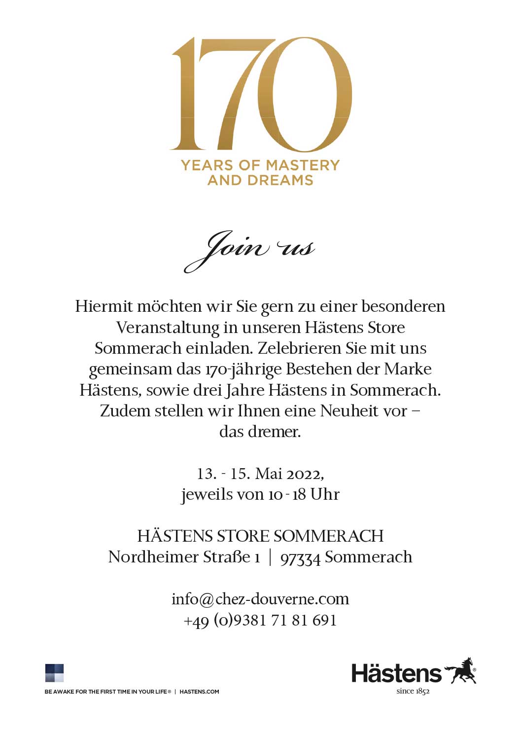 170 Jahre Hästens Bett anniversia Jubiläum Sondermodell 170 Jahre Hästens Bett anniversia Jubiläum Sondermodell